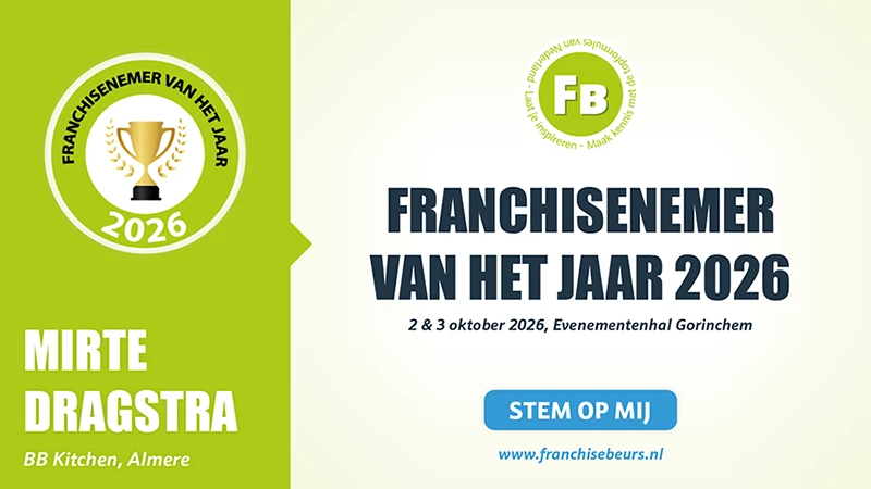 BB Kitchen - Franchisenemers van het jaar 2026